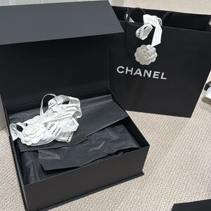 Chanel bag and box